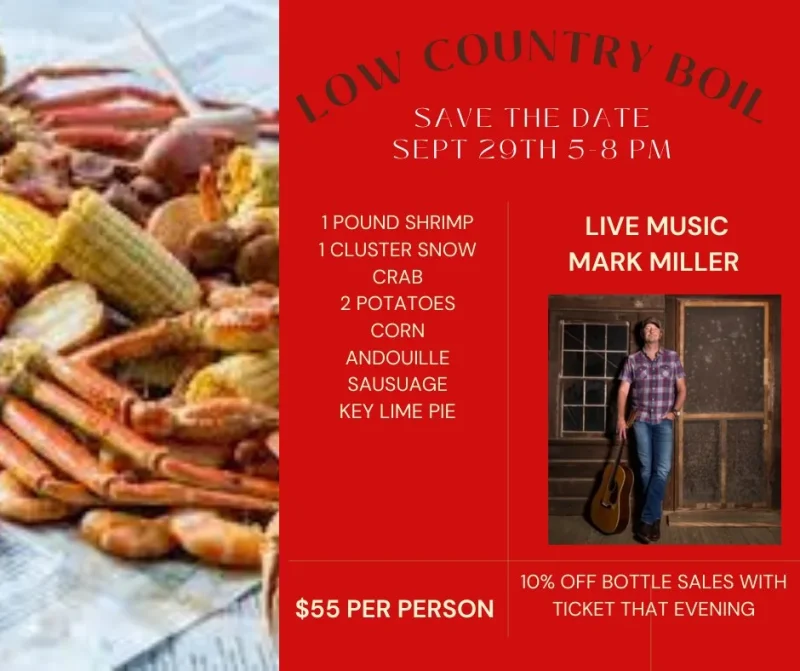 Low Country Boil flyer