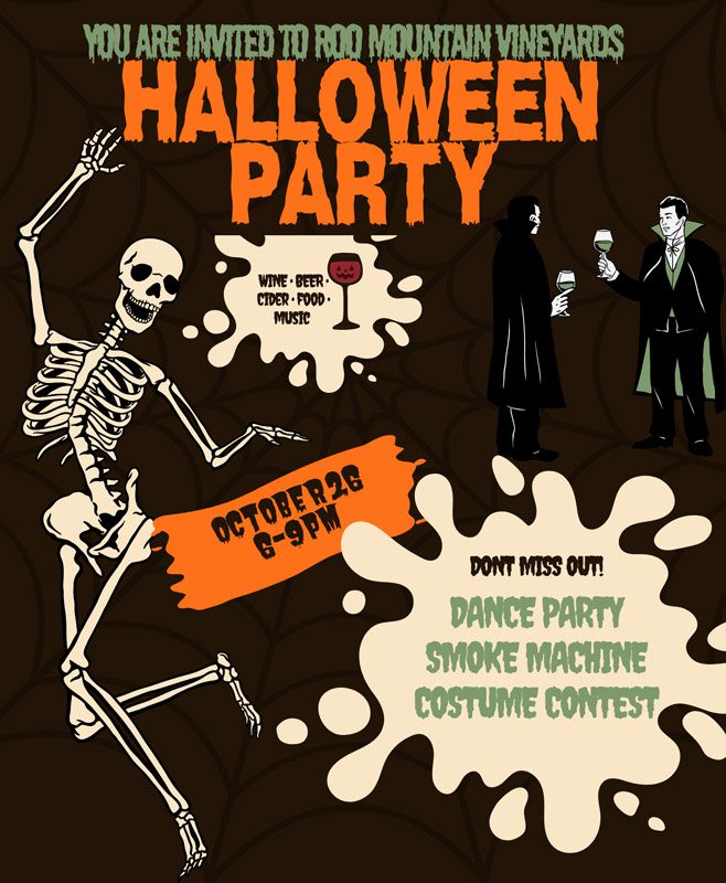 Halloween Party 2024 flyer