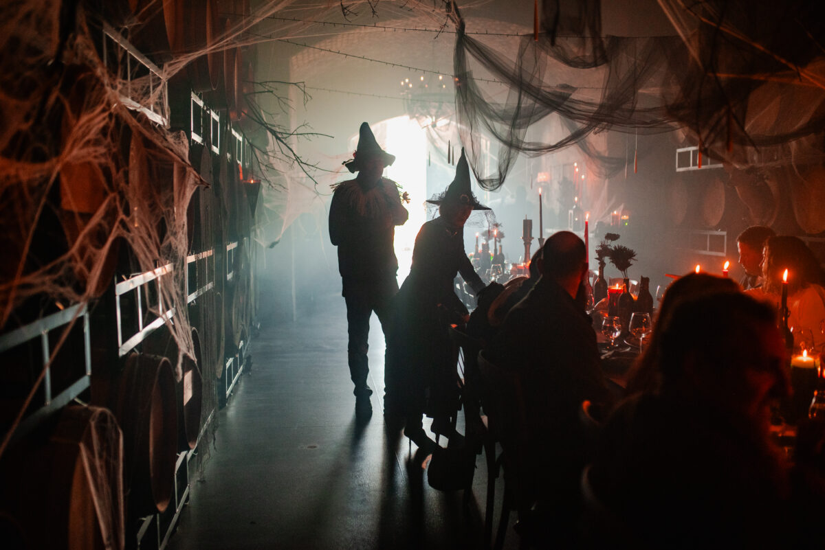 Haunted barrel room